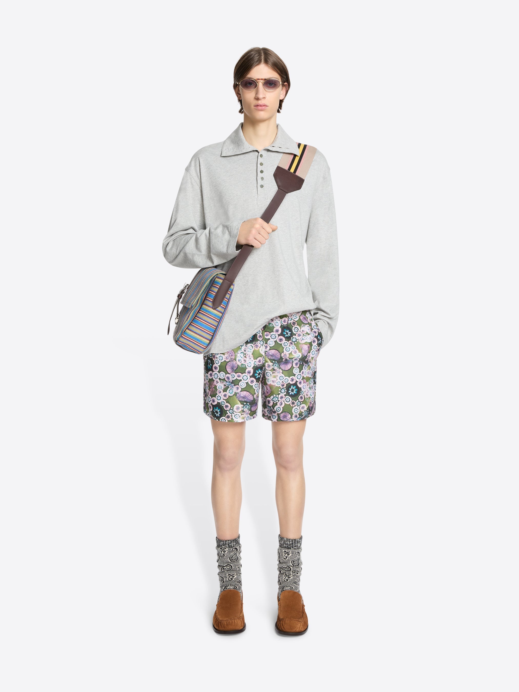 Turtleneck cotton tee