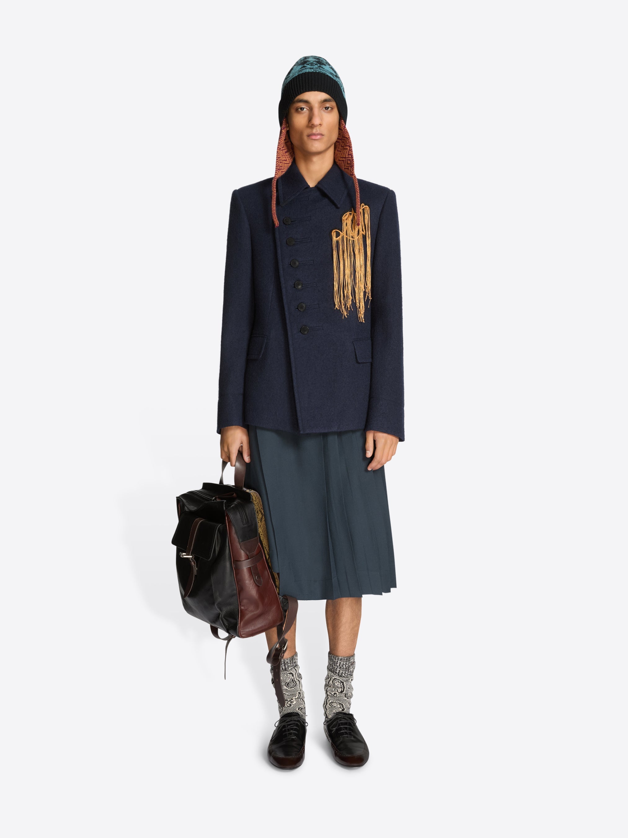 Leather brogues