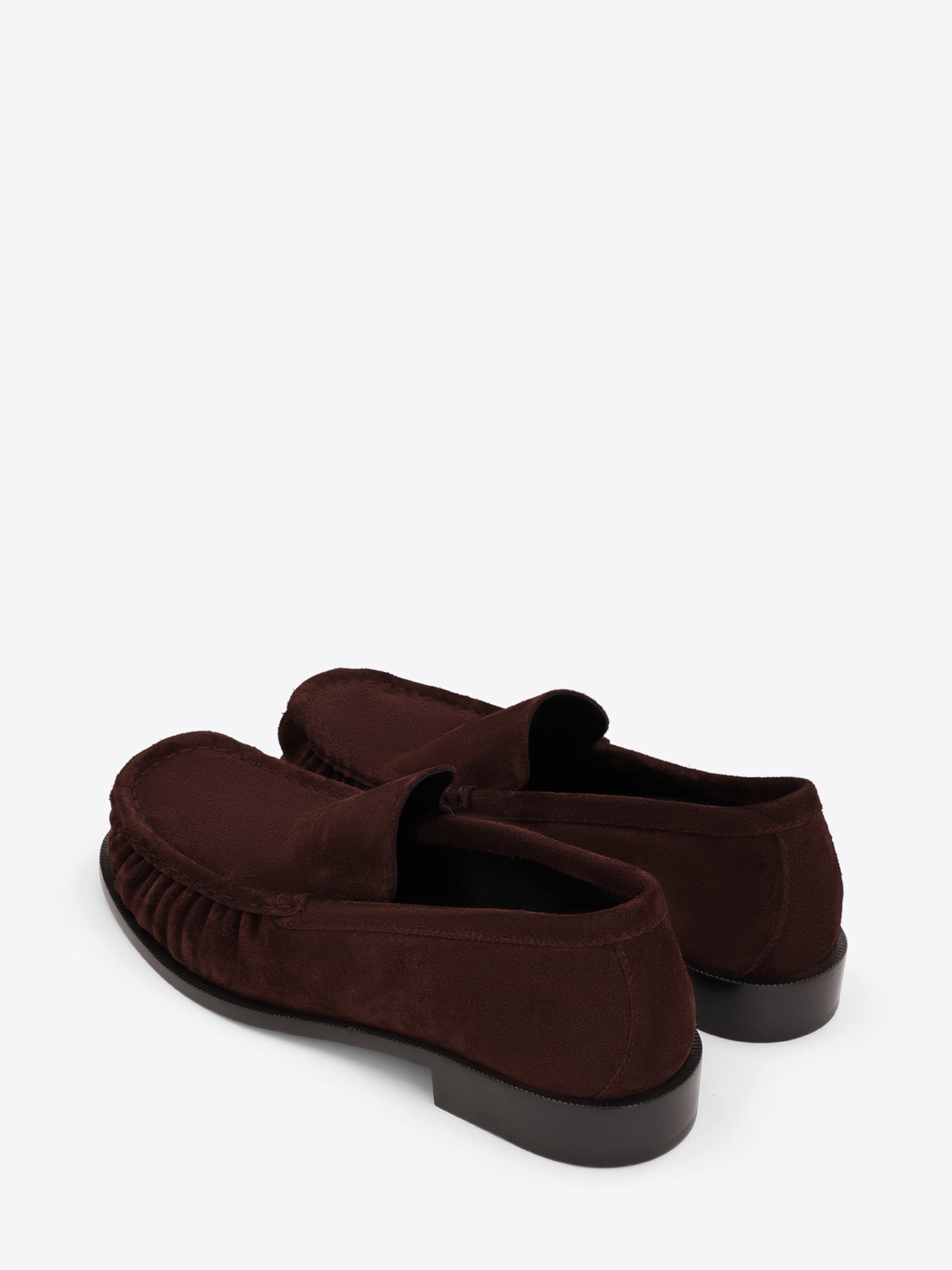 Suede loafers