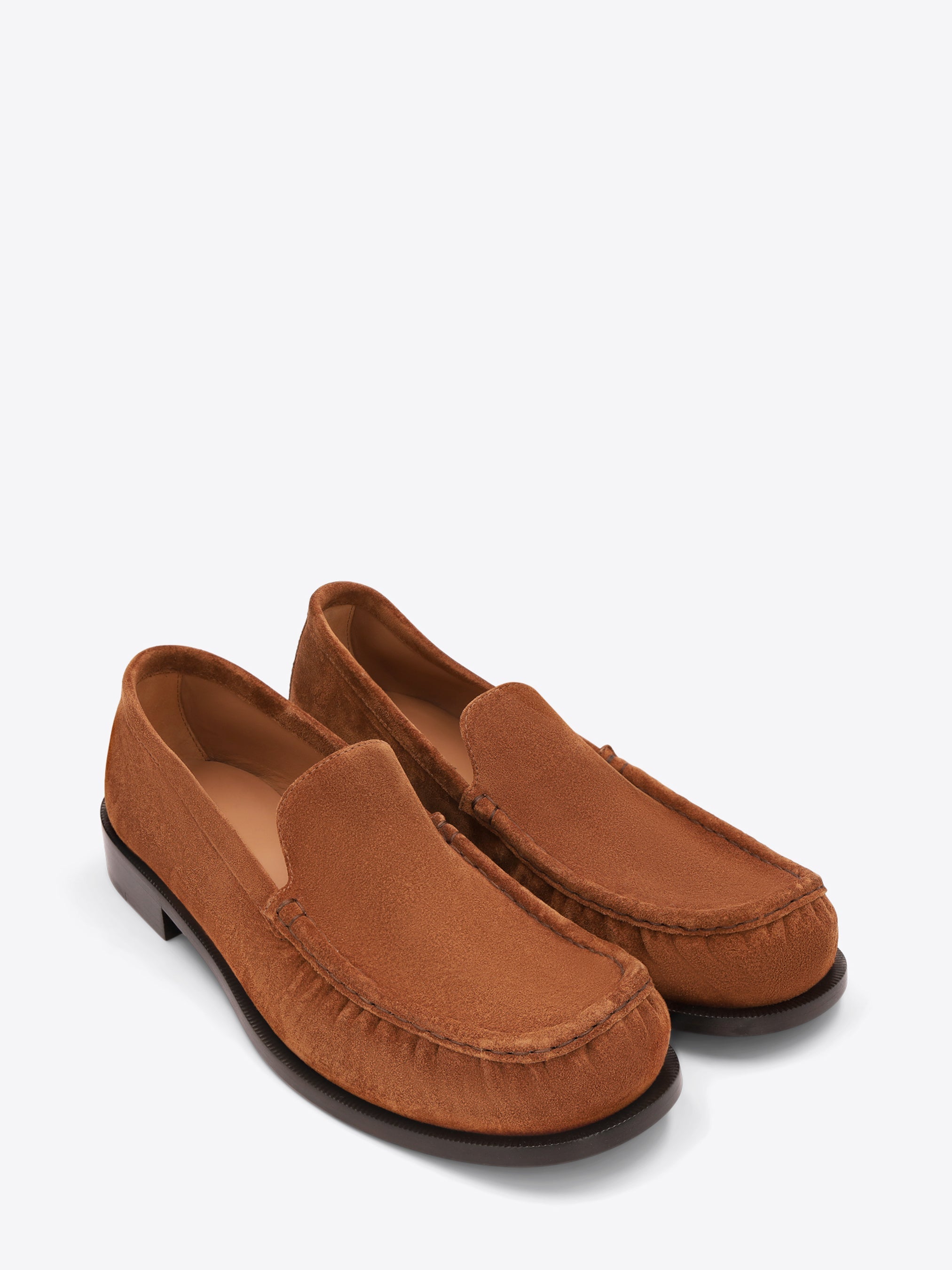 Suede loafers